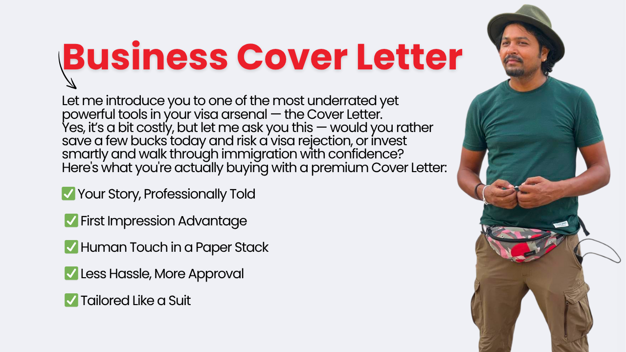 Schengen Visa Cover Letter