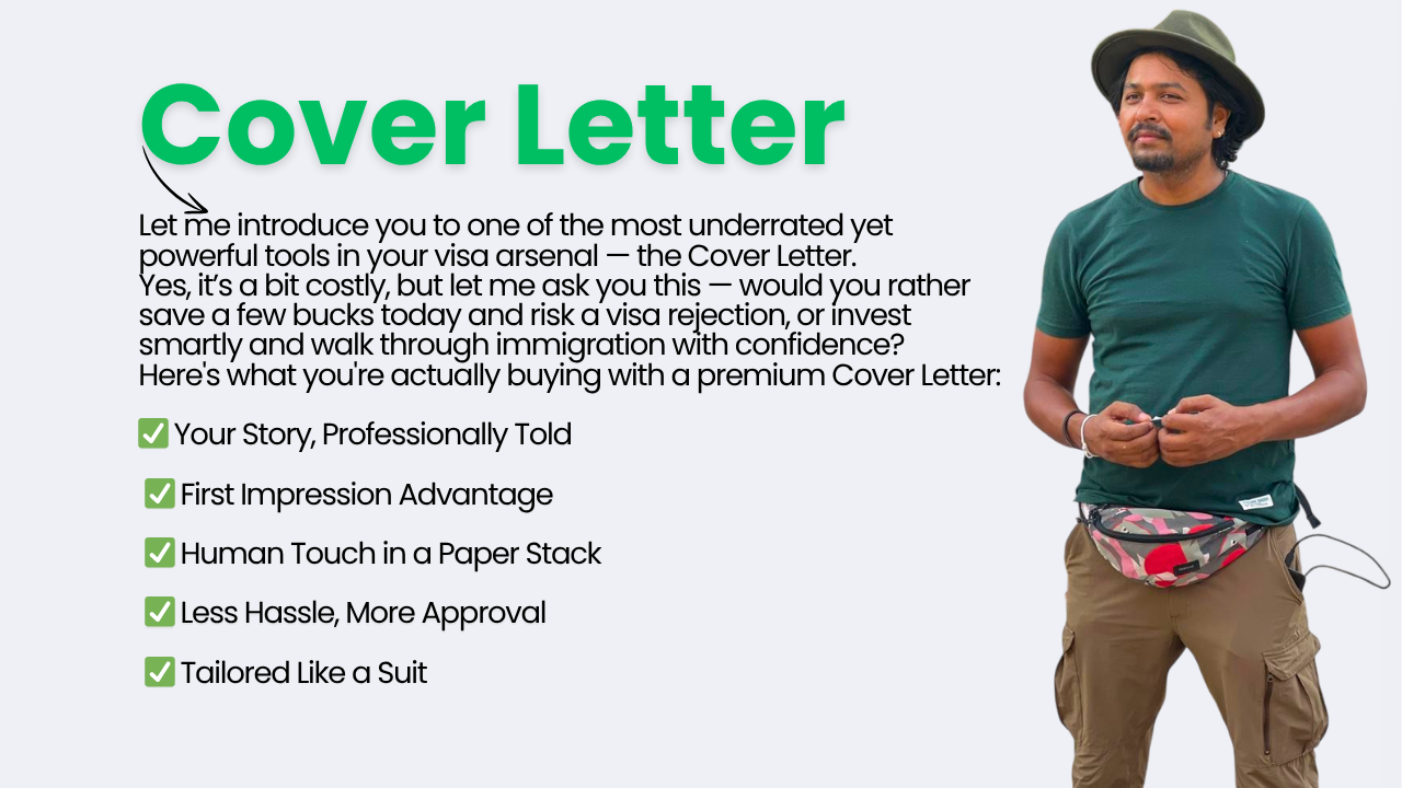 Schengen Visa Cover Letter
